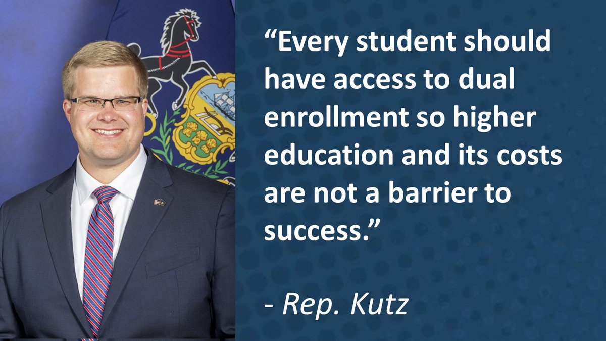 “Dual enrollment was the first step that opened doors for my entire career,” says PA State Rep. @thkutz. “Every student should have access to dual enrollment so that higher education and its costs are not a barrier to success.” #PACCCsImpact Read more bit.ly/43PJkzi