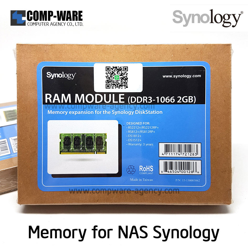 compware's tweet image. Synology RAM Module 2GB DDR3-1066 unbuffered SO-DIMM, RAM1066DDR3-2G / 30Days Warranty
--
สั่งซื้อได้ที่ &amp;gt;&amp;gt; compware-agency.com/p/505
--
#compware #saimai #ร้านคอมสายไหม #อุปกรณ์คอมพิวเตอร์ #Synology #RAMModule #2GB #DDR3 #1066MHz