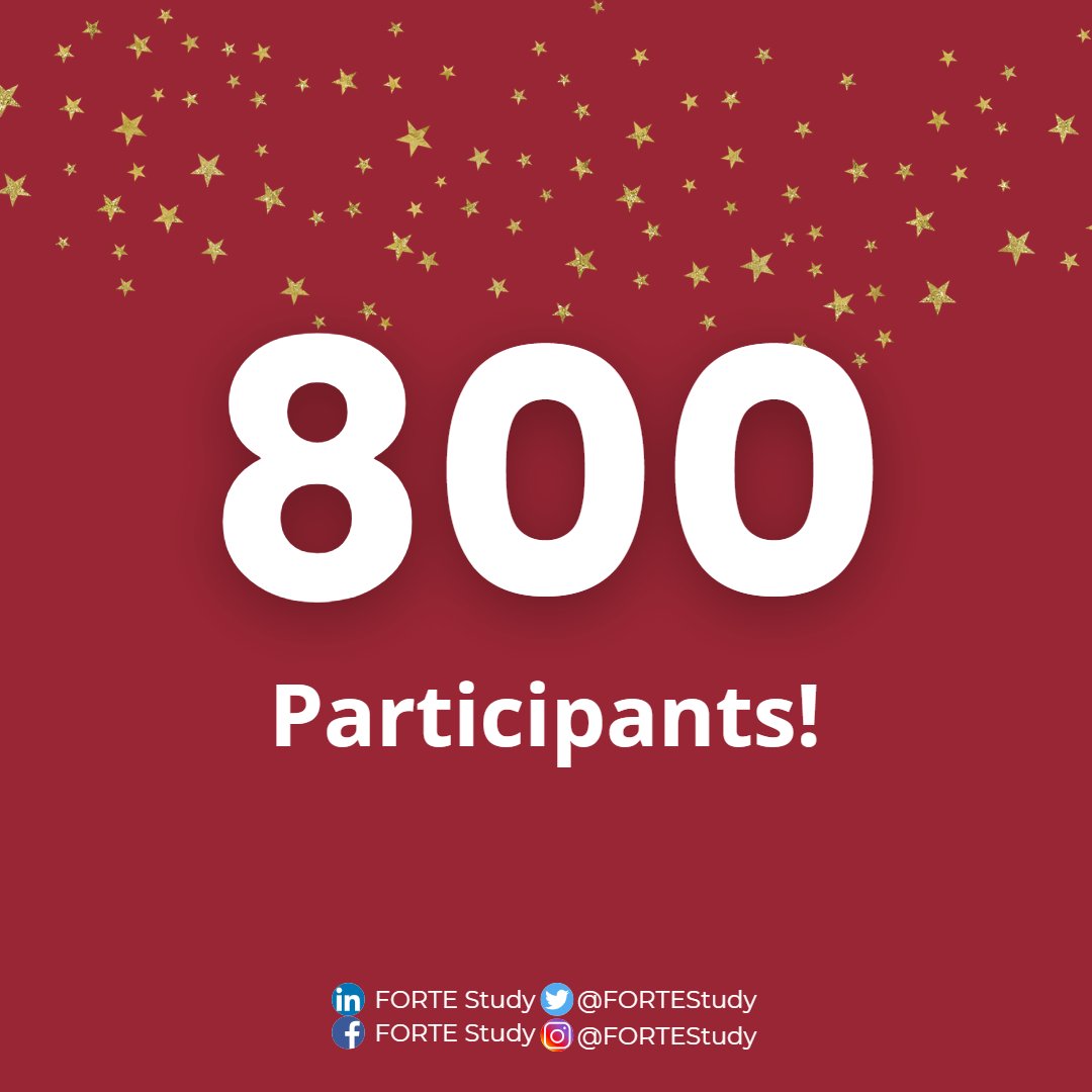 FORTE Study tweet media