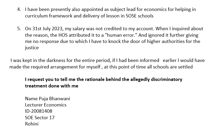 PankajBhanwani's tweet photo. @AtishiAAP @gupta_iitdelhi @shail2018 @Dir_Education @DSTF_2020 @upadhyayKS7 @ArvindKejriwal   with due respect spend just one minute to read it and help to get justice I will be obliged #TEACHers #TeachingFeeling https://t.co/4dIDLNOb67