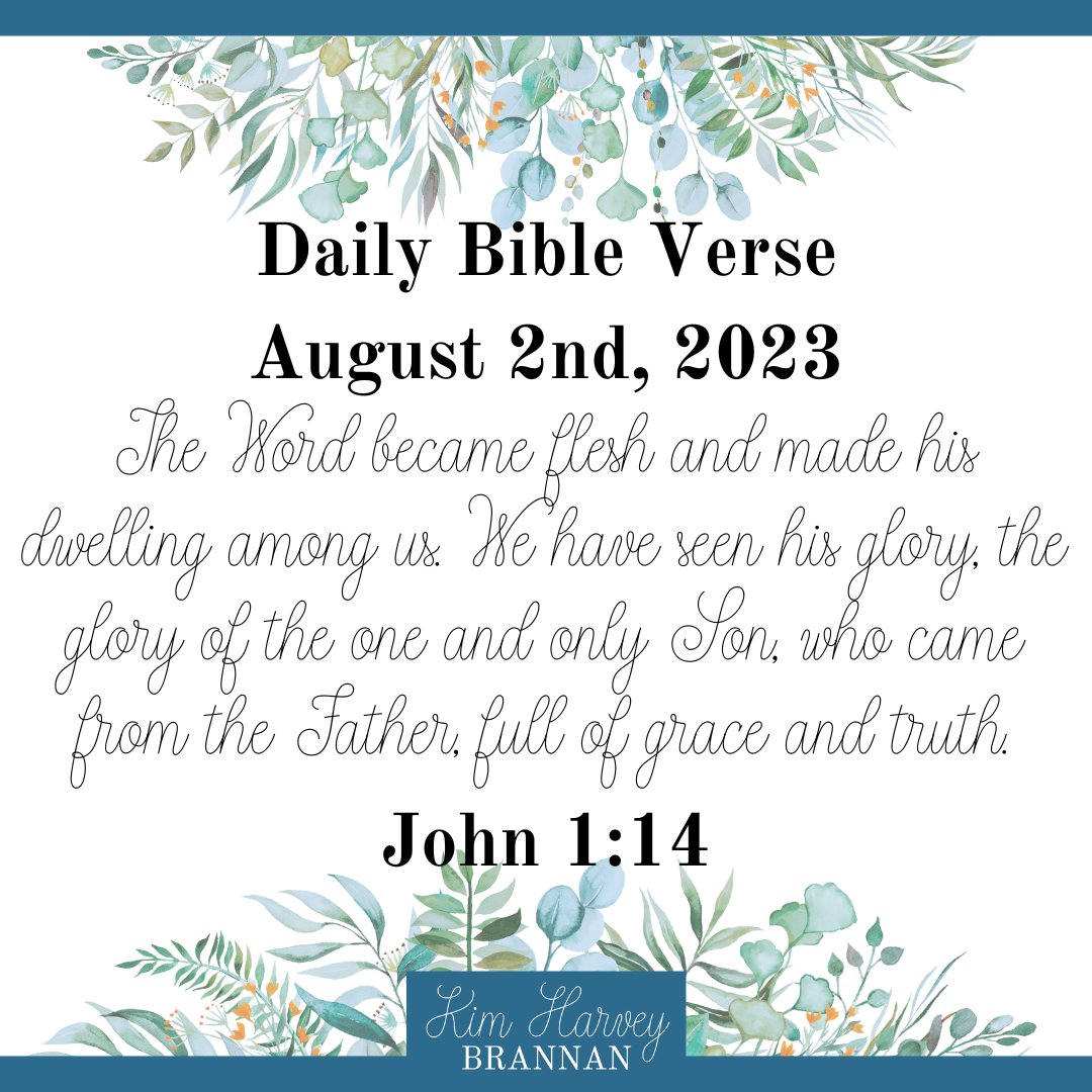 KimHBrannan's tweet image. This powerful verse reminds us of the incredible gift of God's love - that He sent His one and only Son to dwell among us. Let's reflect on the grace and truth that Jesus brings into our lives and embrace His presence with open hearts. 🙏

#John114 #WordMadeFlesh #GraceAndTruth