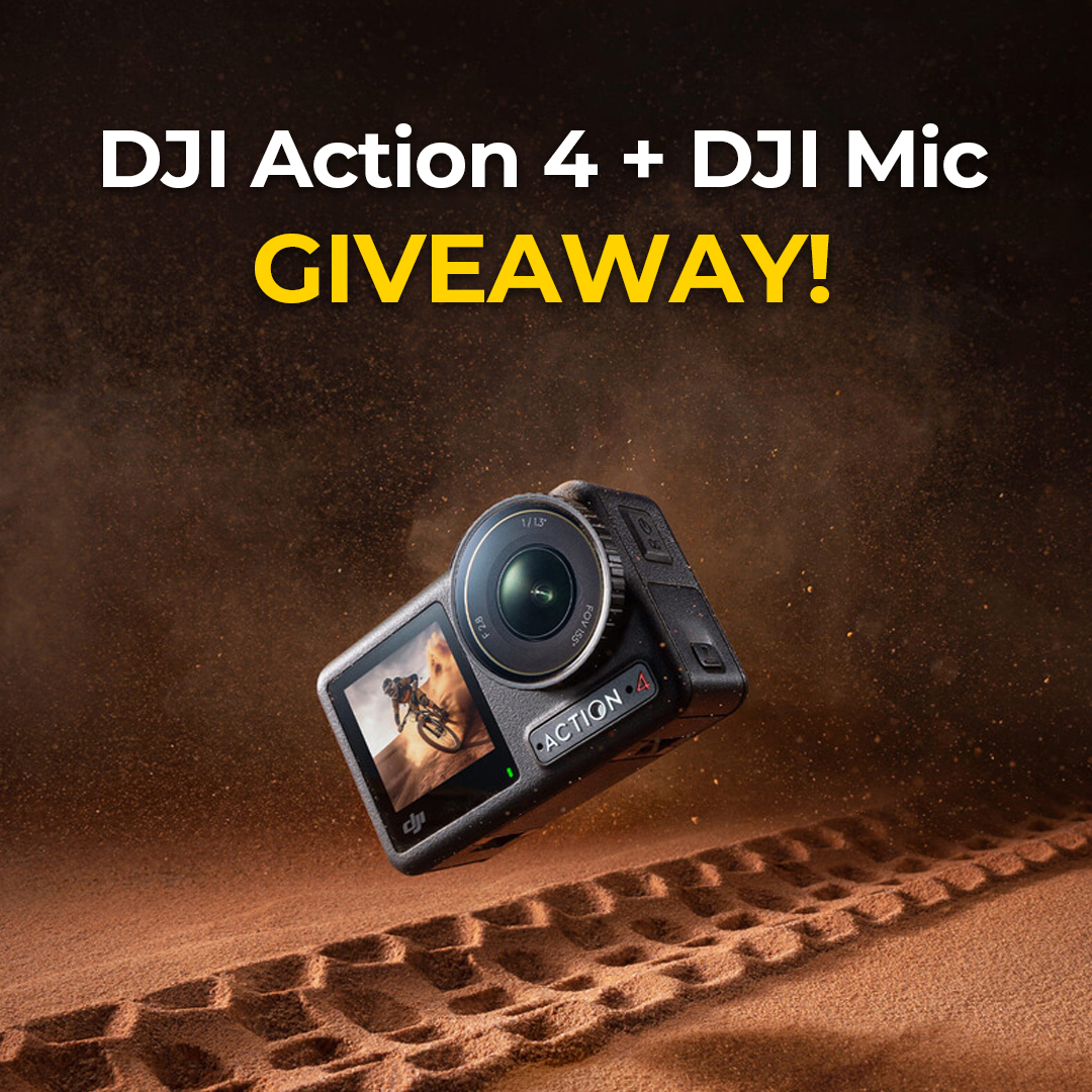 It's #giveaway time again! 😍 📷 gleam.io/QtlEr/dji-give… 

Click the link above and enter for a chance to win the DJI Osmo Action 4 and the DJI Mic📷🎁