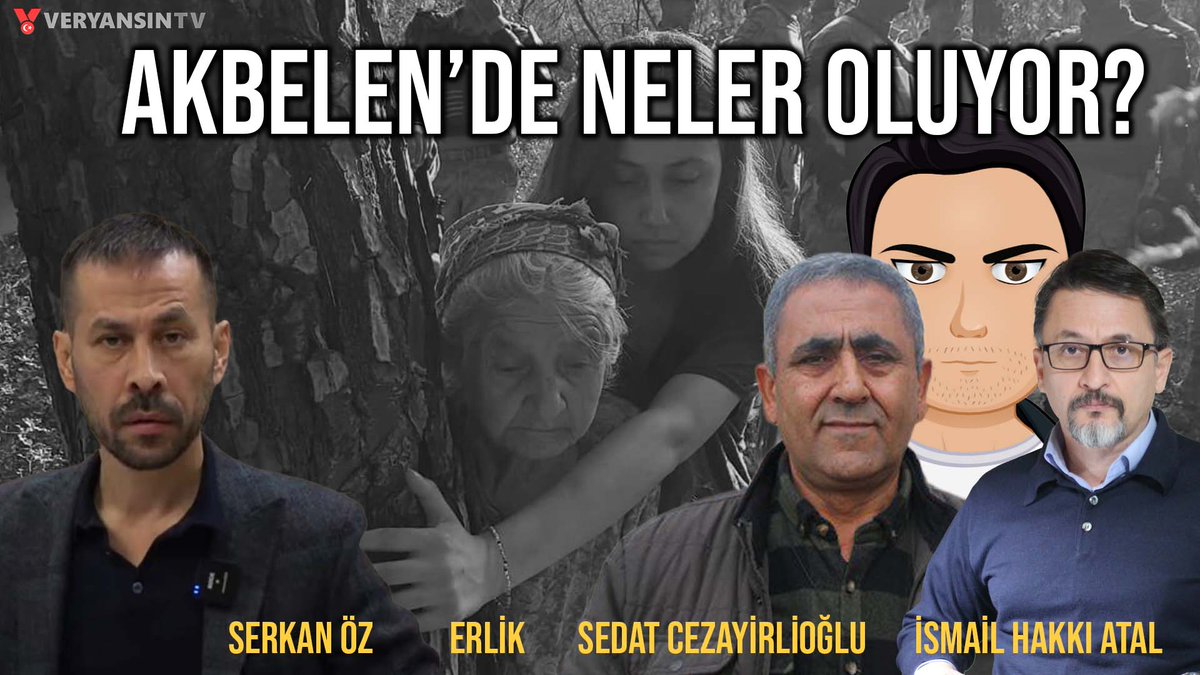 Akbelen'de Neler Oluyor? | Gençliğe Çağrı | Serkan Öz - Erlik - Av. İsmail Hakkı Atal - Sedat Cezayirlioğlu Canlı yayın saat 22.00'de... İzlemek için tıkla: youtube.com/live/UDO6Gc9SD… #SerkanÖz @sjw_erlik @sedat_czyrloglu #İsmailHakkıAtal