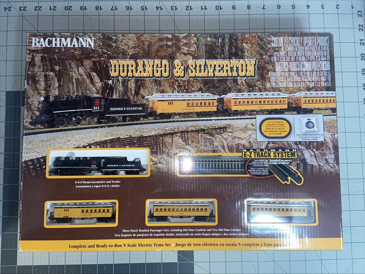 #RESOLD ON #ebay #bachmann Durango & Silverton #Ngage #model #Railway set Source #garagesale Bought $10 Sold for $20, $50, $100?