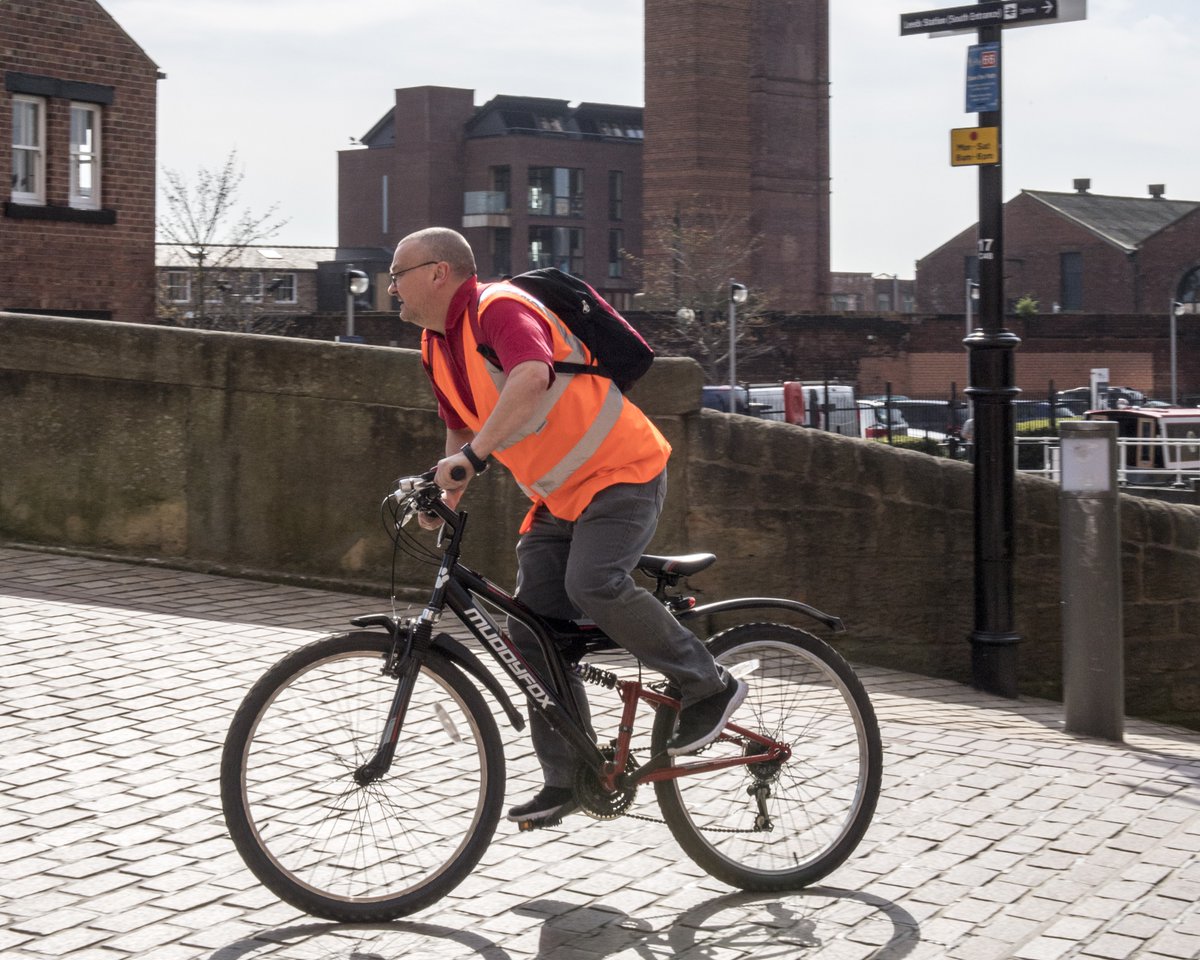 Tomorrow is #CycleToWorkDay! Commuting by bike combines exercise with your everyday routine - it helps people get fitter and boost productivity. Why not try riding to your workplace this Thursday?