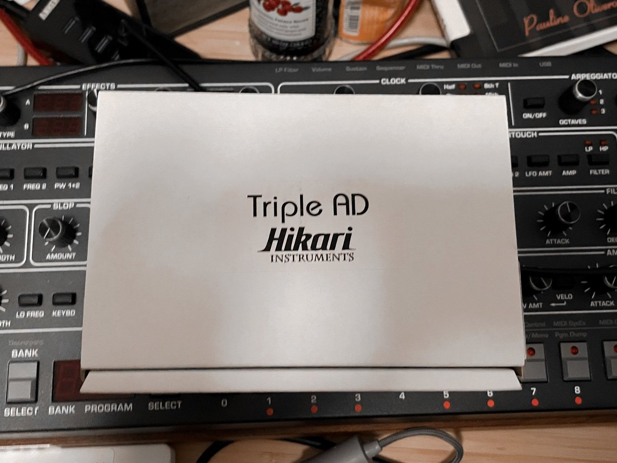 Agustin_Ajs's tweet photo. 建物の新しい隣人
New buddy in the building
#hikariinstruments
#modulasynth https://t.co/zhoFzJ2r5b