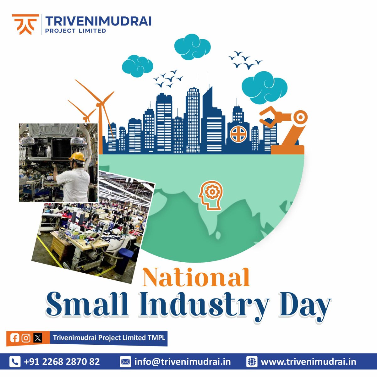 TriveniTmpl's tweet image. Saluting the enablers of Atmanirbhar Bharat.
Celebrating World MSME Day.
#WorldMSMEDay #supportMSME #MakeInIndia #SME #MSMEDay23 #smallbusiness