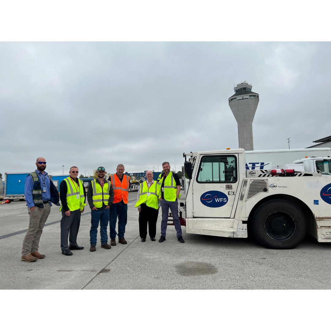 On the west coast, we had a well-timed visit with Worldwide Flight Services (WFS) in Seattle. WFS, a member of the SATS group, is the global air cargo logistics leader and best-in-class ground handling partner.

#AMCS #AMCSFleetMaintenance #fleet #WorldwideFlightServices
