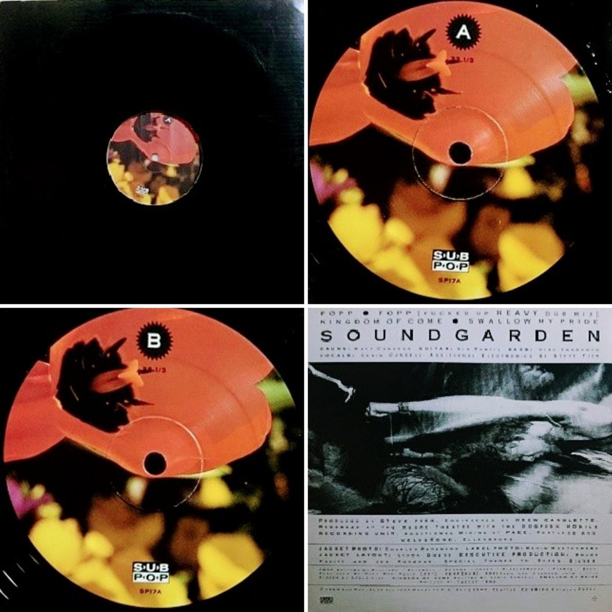 JINSHIT's tweet image. 08/02/2023
Soundgarden
"Fopp" (1988)
US press, 12inch, EP, limited edition.

Released on August 1st, 35 years ago.

🎉35th anniversarysoundgarden🎉

@soundgarden
#soundgarden #fopp #fopp35 #subpop #subpoprockcity
instagram.com/p/CvcUaUOPm-a/…