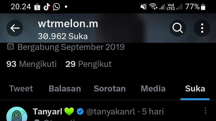 febyallsj18's tweet photo. hampir 40k, itu guweh like apaan aja😭 https://t.co/p8xaQ2sZhe