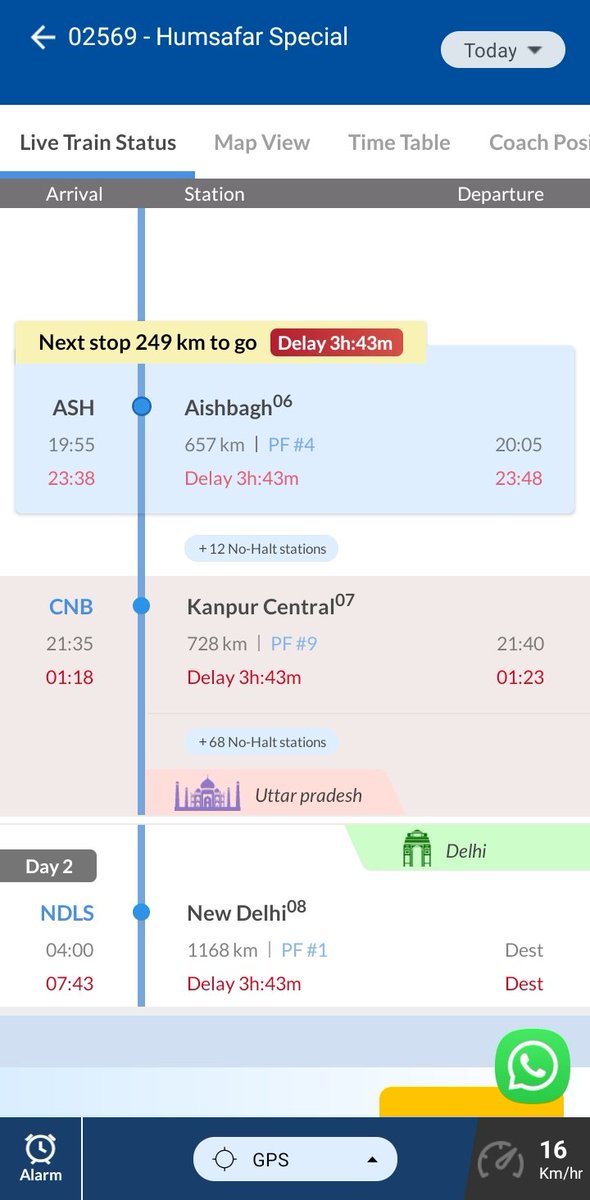 ShyamKumarSaha9's tweet photo. #indianrelway #IRCTC #Relwayminister
02569Humsafar spacial (DBG to NDLS) कामकाजी यात्रियों का पैसा और समय बर्बाद करती हुई। कृपया संज्ञान ले। https://t.co/0qECaTXx6A