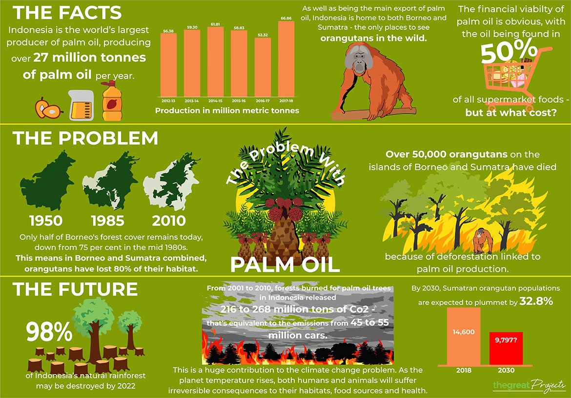 jia_asha's tweet photo. palm oil is in around 50% of consumer products.

it's destroying rainforests,

it's bad for your health......

...and most people have never even heard of it. https://t.co/PJ1vlTRVme