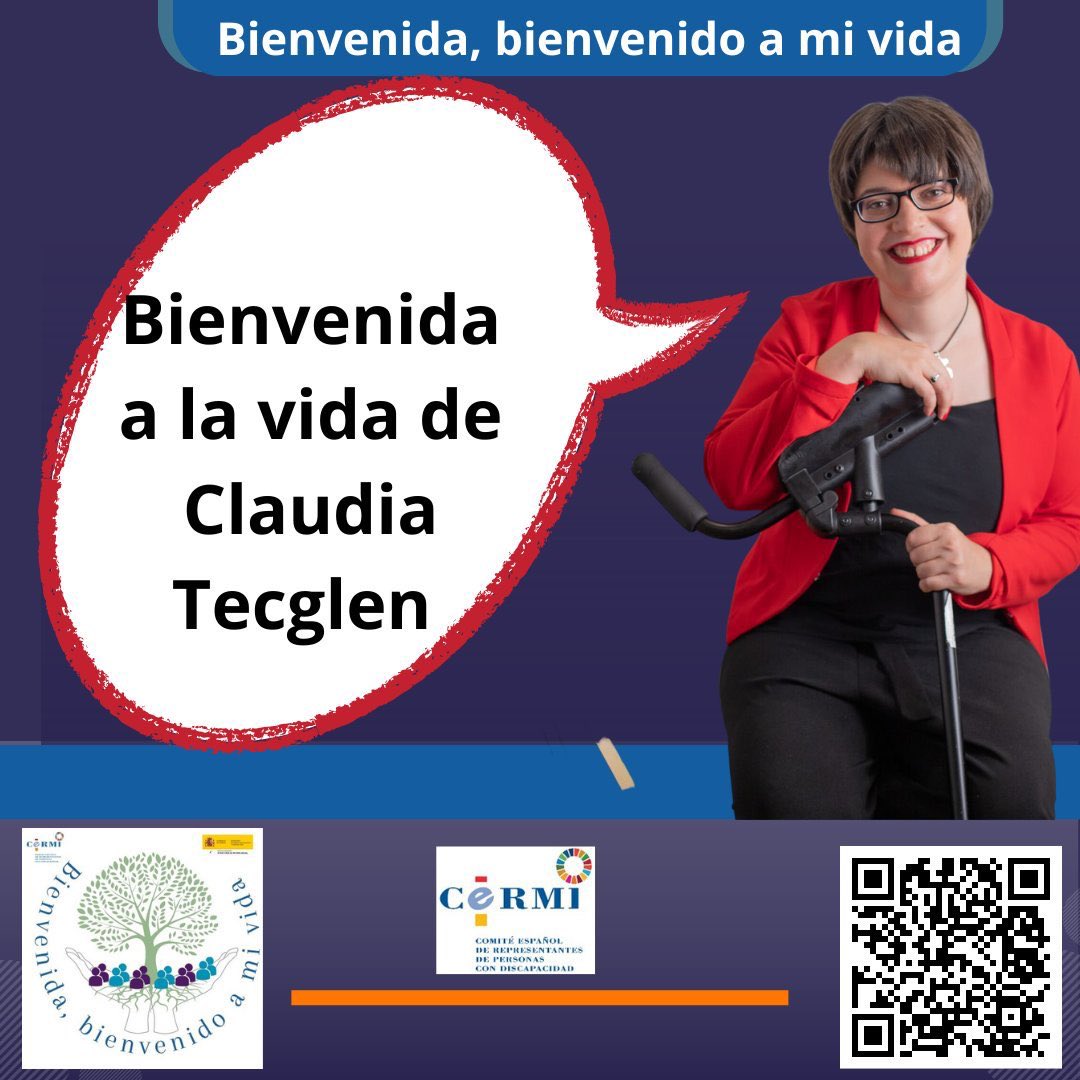 mj_baile's tweet photo. “Bienvenida y bienvenido a mi vida”
Bienvenida a la vida de Claudia Tecglen
👇
https://t.co/Qf9iE64Y8R
#DELETECapacitismo #SOSDiscapacidad
@Cermi_Estatal @Claudiatecglen vía @Cermi_Estatal #discapacidad https://t.co/V672zDEngx