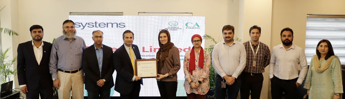 icapofficial's tweet photo. Systems Limited becomes Approved (TOoP) for ICAP.
ICAP has formally accorded approval to Systems Limited as Training Organization Outside Practice (TOoP). In the capacity of ICAP approved TOoP, Systems Limited will be training CA trainee students.
#ICAP #SystemsLtd #CAPakistan https://t.co/bpuwCBxD36