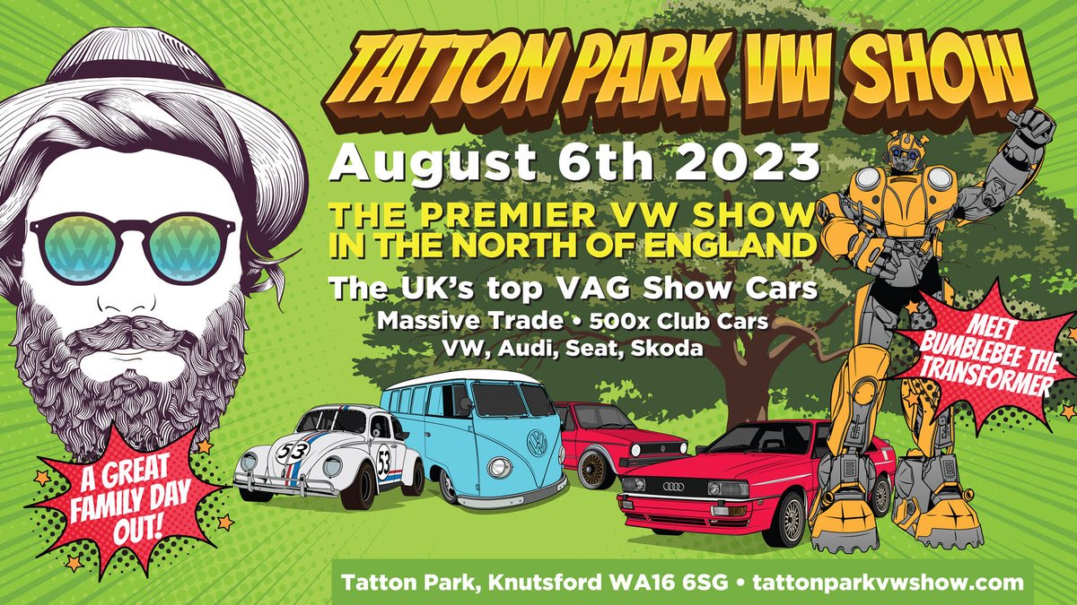 Hands up if you're at <a href="/tatton_park_vw/">Tatton Park VW Show</a> this Sunday 🙌

Club members... check your emails... we've got a couple of spare vehicle passes for our club stand.

Hopefully we'll see you at Tatton on Sunday 🙌

#VWShow #VWClub #Volkswagen #VolkswagenOwners #VW #TattonPark #VWNW