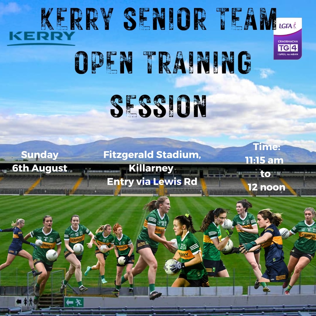 Fitzgerald Stadium is the place to be this Sunday. The Kerry Senior Team &amp; Management are looking forward to seeing you all on the day. There will be a 'Meet &amp; Greet' for you to meet your heroes. Entry via Lewis Road only #properfan