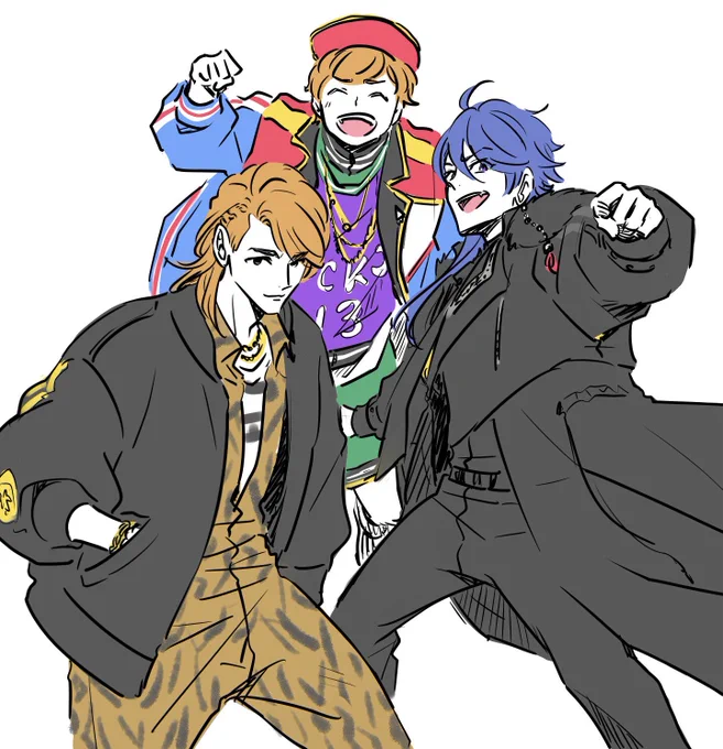 コレもサルベージ。君たちのダンスが好き三人衆。  オリジナルステもうすぐですね。