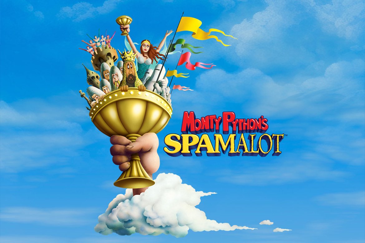 Monty Python’s Spamalot back on Broadway from October. Opening Knigget November 17th. Tickets on sale at the St. James Theater from October 8th.