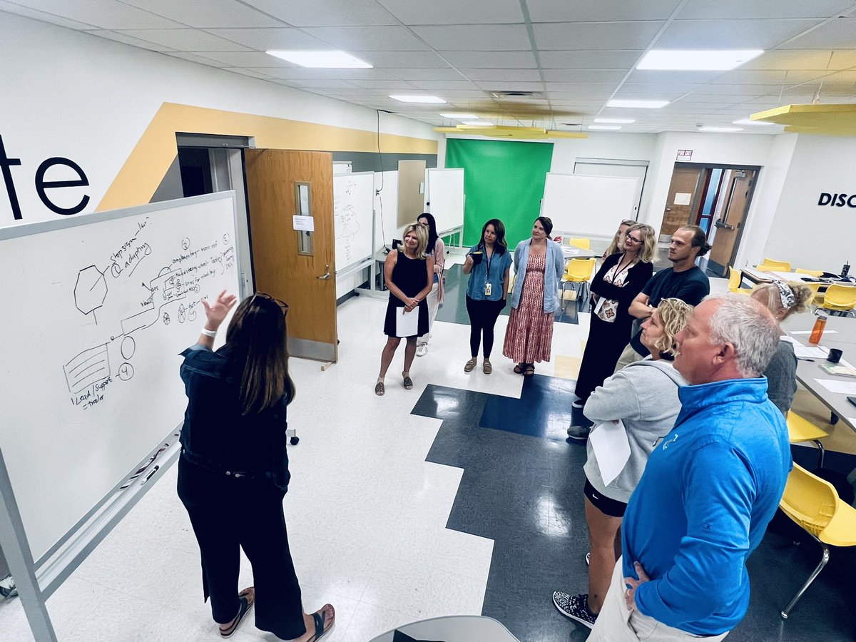 HollySidebottom's tweet image. Amazing cross-building collaboration and integration of techniques from #buildingthinkingclassrooms at the co-teaching training today!  🤩🙌 #WEareHFL @HFLCSD