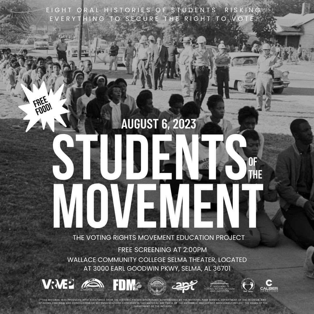 Join us this Sunday for the FREE premier and dinner! See it first before it airs on <a href="/AlabamaPublicTV/">AlabamaPublicTV</a> #VRA #FootSoldiers