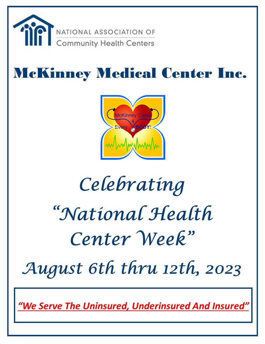 National Health Center Week