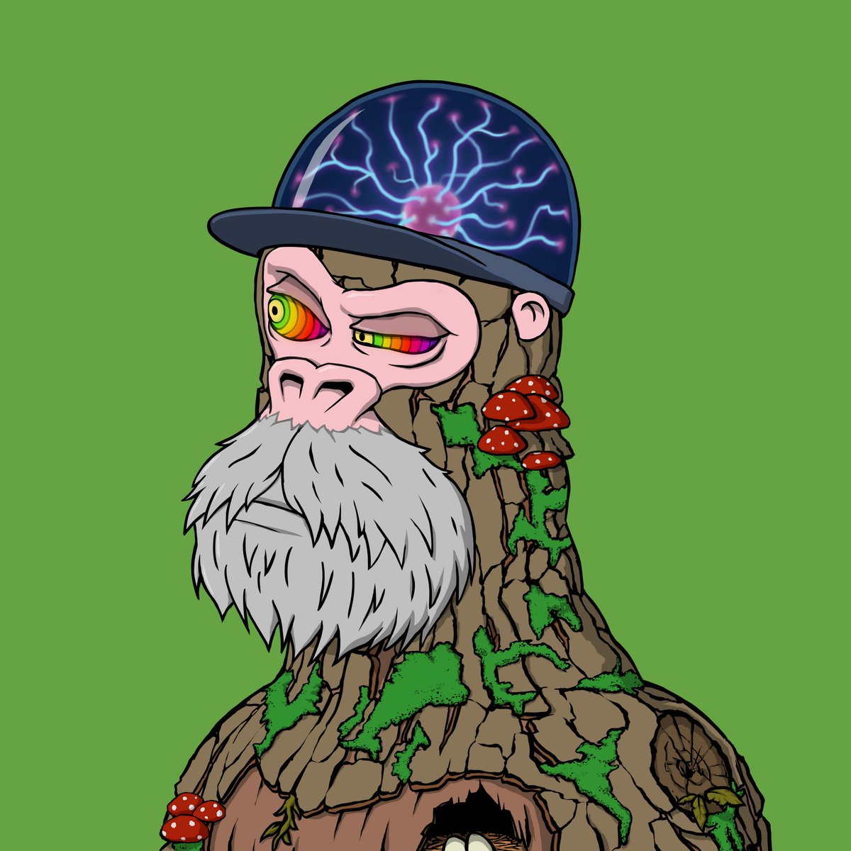 jeljiero's tweet photo. Green Tree NOT GreenTea My new #Naked #Konglection #KongsFam @ChilledKongs https://t.co/UX1zP623D1