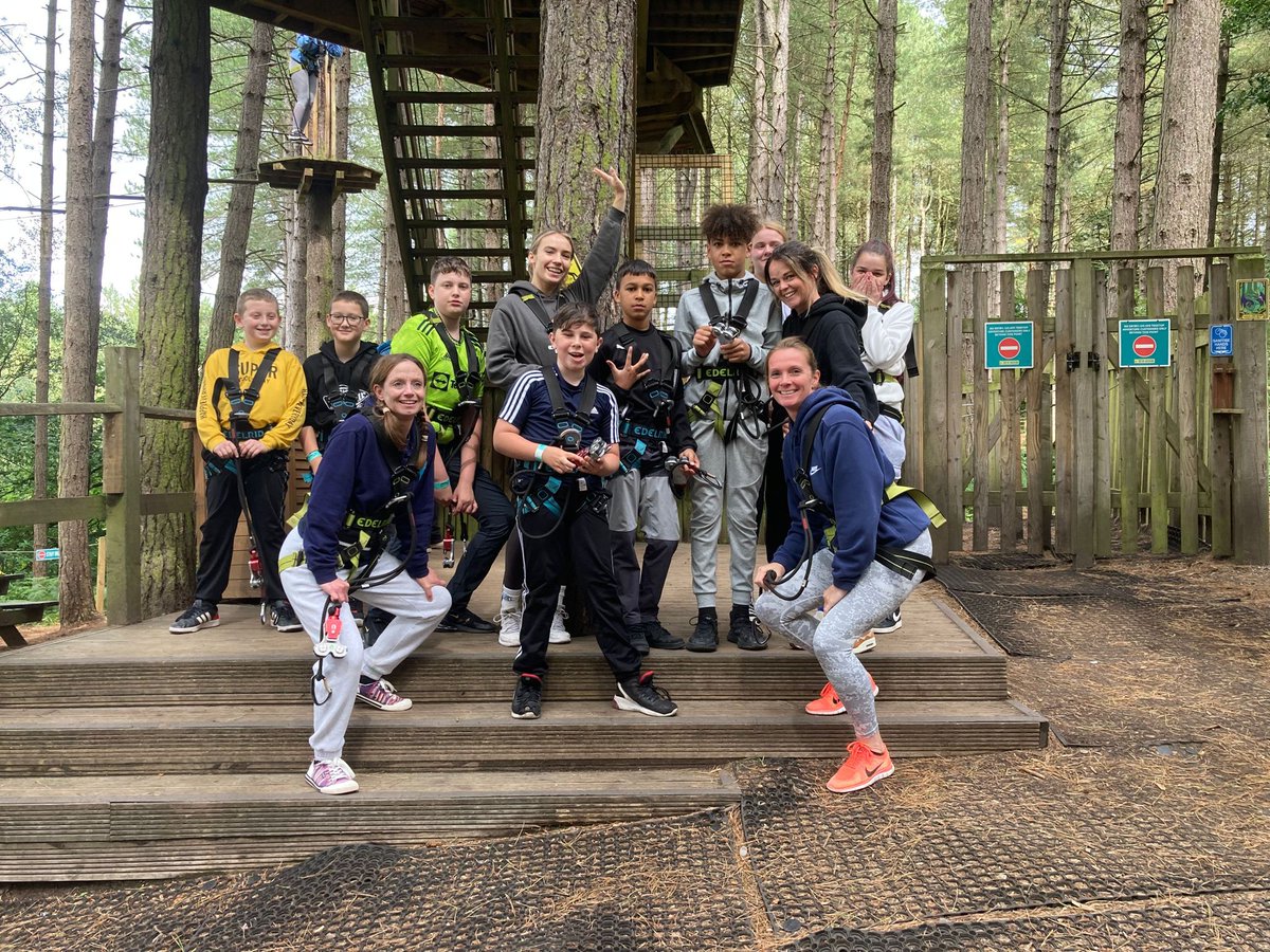 cheshiredance's tweet photo. Fab afternoon yesterday with our #youngpeople from #SpotlightProject #Winsford – an initiative that provides ages 11-18 with creative physical activities to improve their mental health &amp; well-being  – at @GoApeTribe in Delamere #Cheshire

#BoostingConfidence #OvercomingFears 🙌 https://t.co/VEnwoTqle7