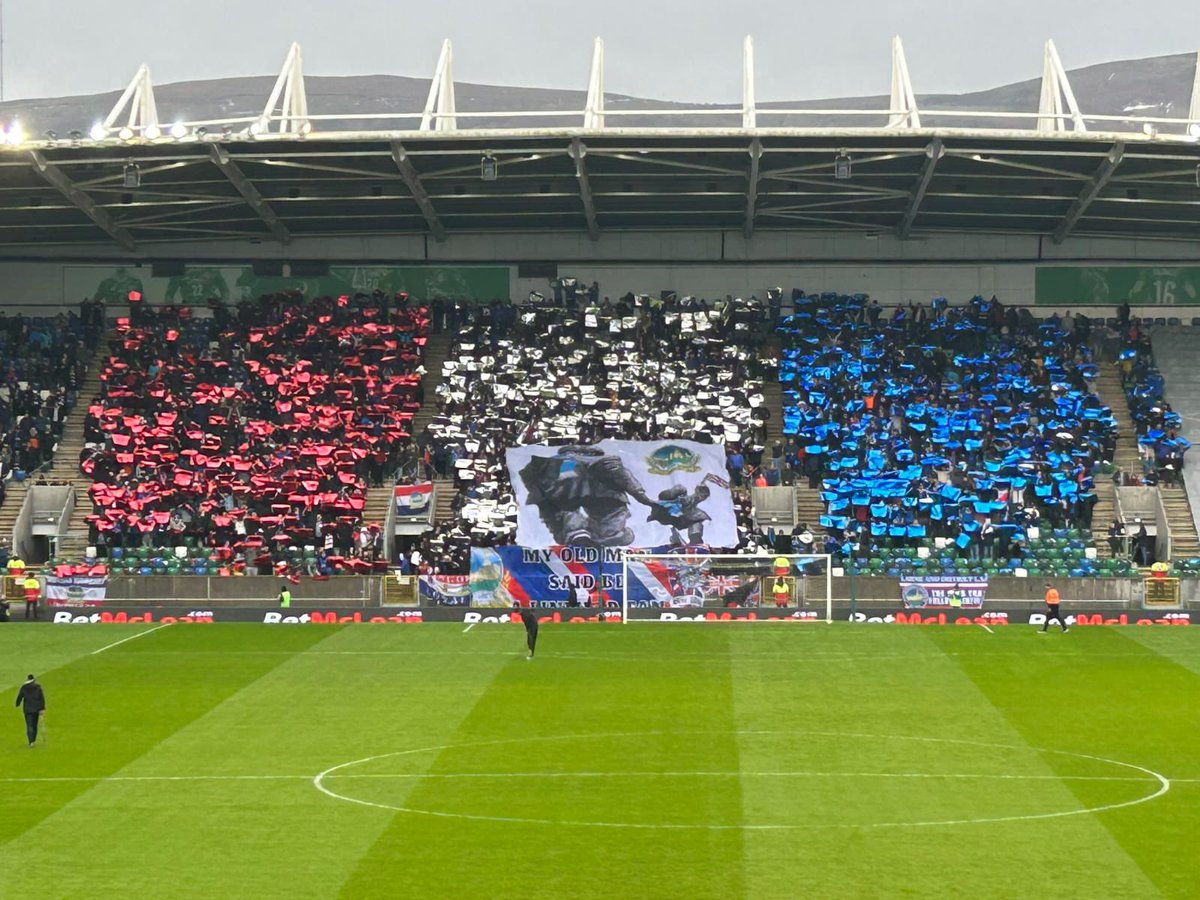UlsterUltras's tweet photo. Blue Unity Linfield🇬🇧

League Cup Final vs Coleraine 12/3/23 https://t.co/gL6Ifqv24a