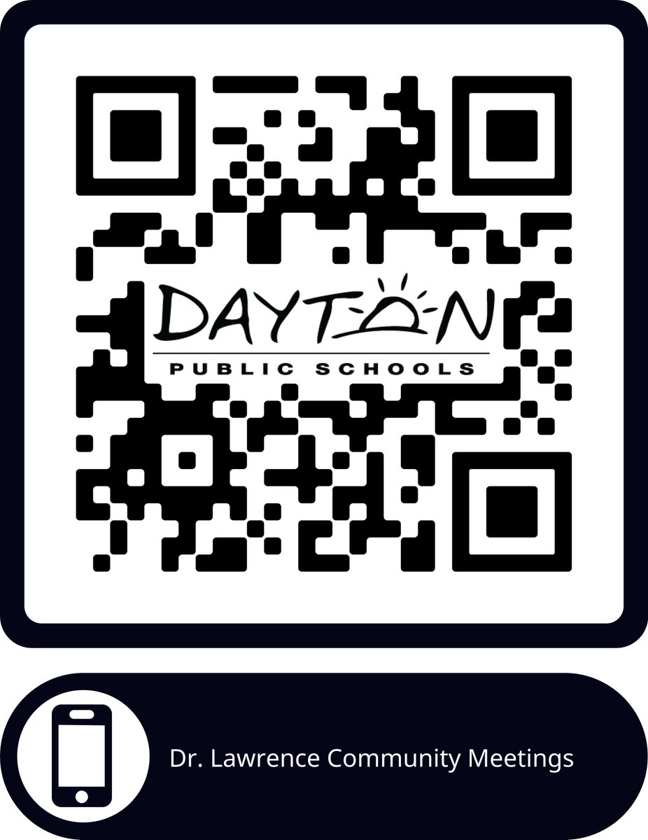 Please join us at one of these upcoming meet-and-greets with interim Superintendent Dr. Lawrence! Use the link below or scan the QR code to submit questions and suggestions in advance.

forms.gle/PbRsP41wpR3bNh…