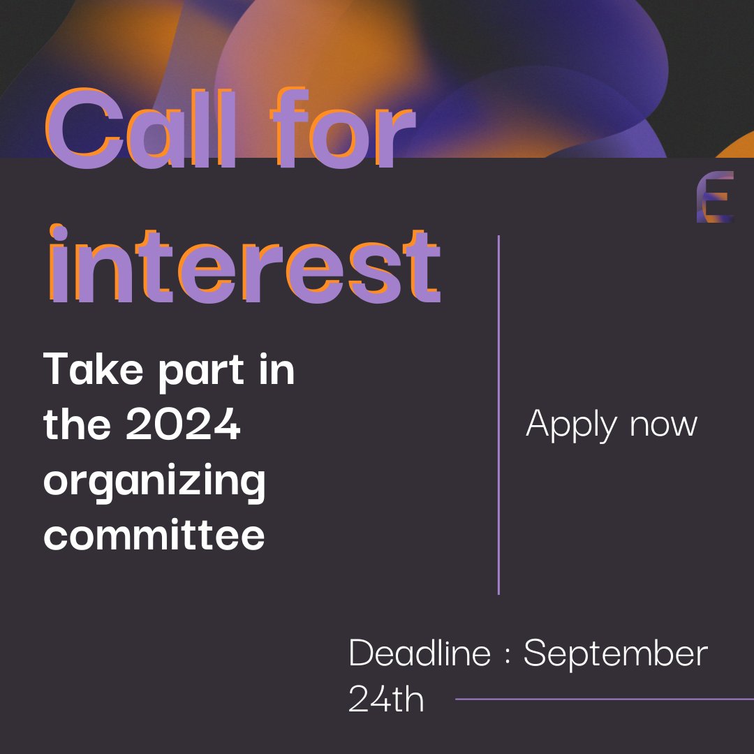 We're looking for bold, impactful presentations that address innovative topics and engage and fascinate our audience.

Take part in the 2024 organizing committee → effervescencemtl.com/en/ 

@Montreal_InVivo
