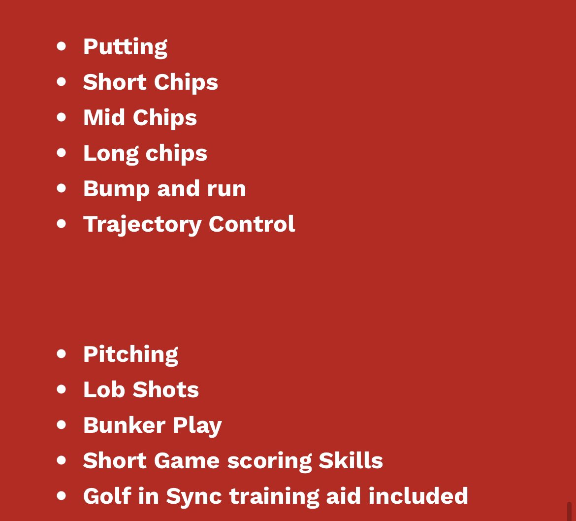 Mcgeehan1M's tweet image. Tour Pro short game scoring school. The number one training aid in golf ⛳️ helping you lower your scores. #TrainingAid #TourProShortGame