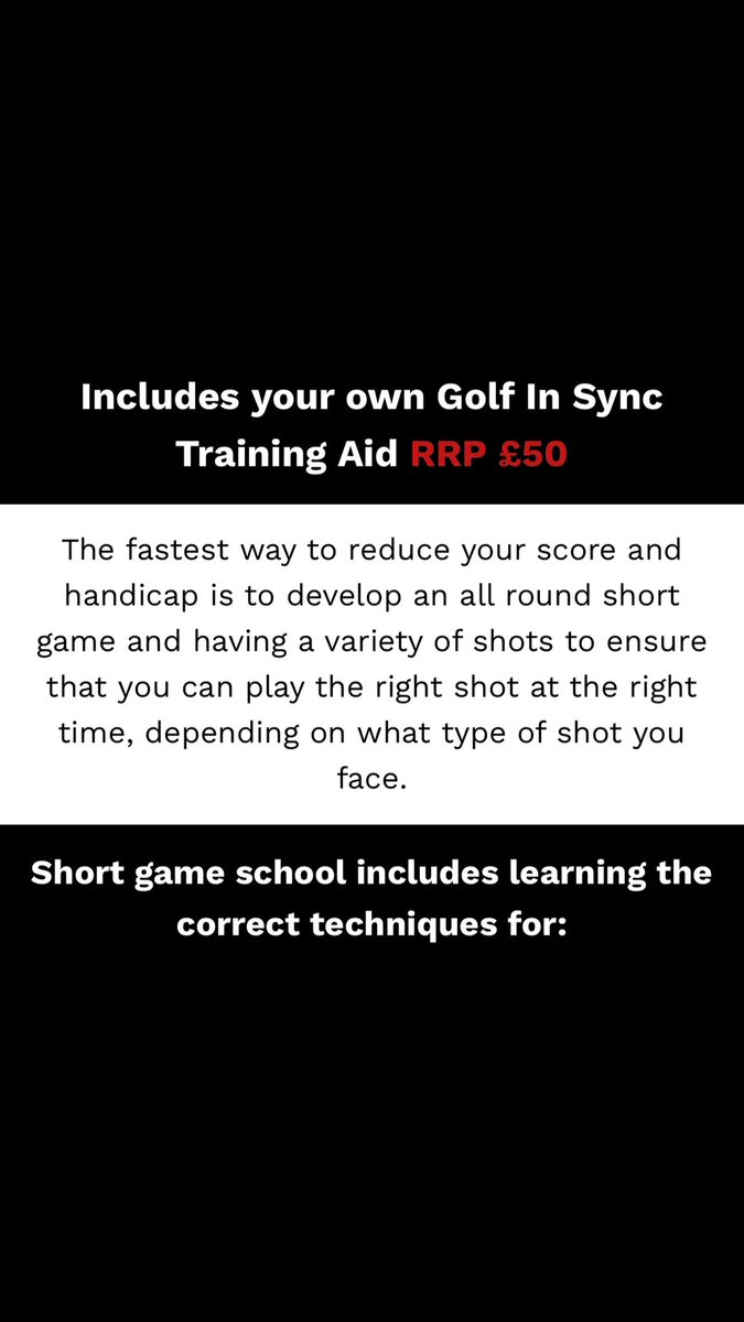 Mcgeehan1M's tweet image. Tour Pro short game scoring school. The number one training aid in golf ⛳️ helping you lower your scores. #TrainingAid #TourProShortGame