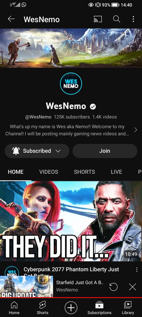 WittyJackson96's tweet photo. @WesNemo great video, I look forward to more Starfield coverage on the channel. 
I have never won any giveaway but I'm hoping this might be the time it happens! The wait for Starfield is almost over - I am so ready! https://t.co/PL2MEiISZQ