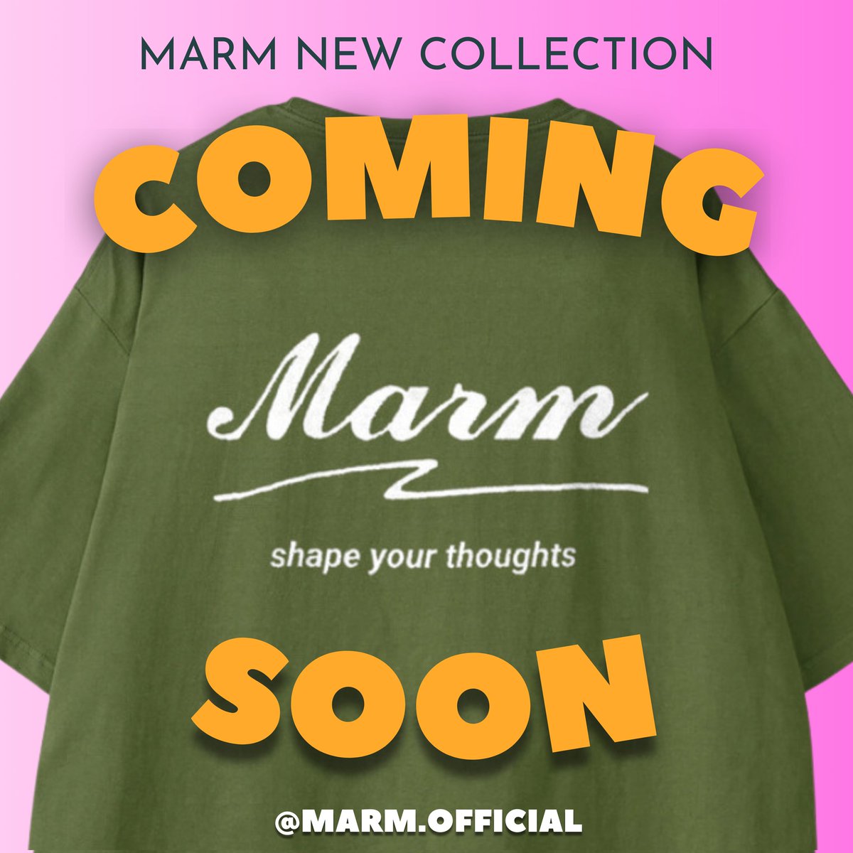 Marm_official_'s tweet photo. ✰COMING SOON✰ 

今回は
現在制作中の『 Marm Back LOGO Pocket T-shirt vol.1』
の商品��ご紹介☺︎

■プライス
・¥5,980(税込)

■カラー
・ホワイト
・ブラック
・グレー
・グリーン
・オレンジ

⁡#Marm⁡⁡
⁡#マーム
#ファッション⁡
#ストリート
#メンズ
#レディース
⁡#愛知⁡
#名古屋 https://t.co/efl6gHiaI4