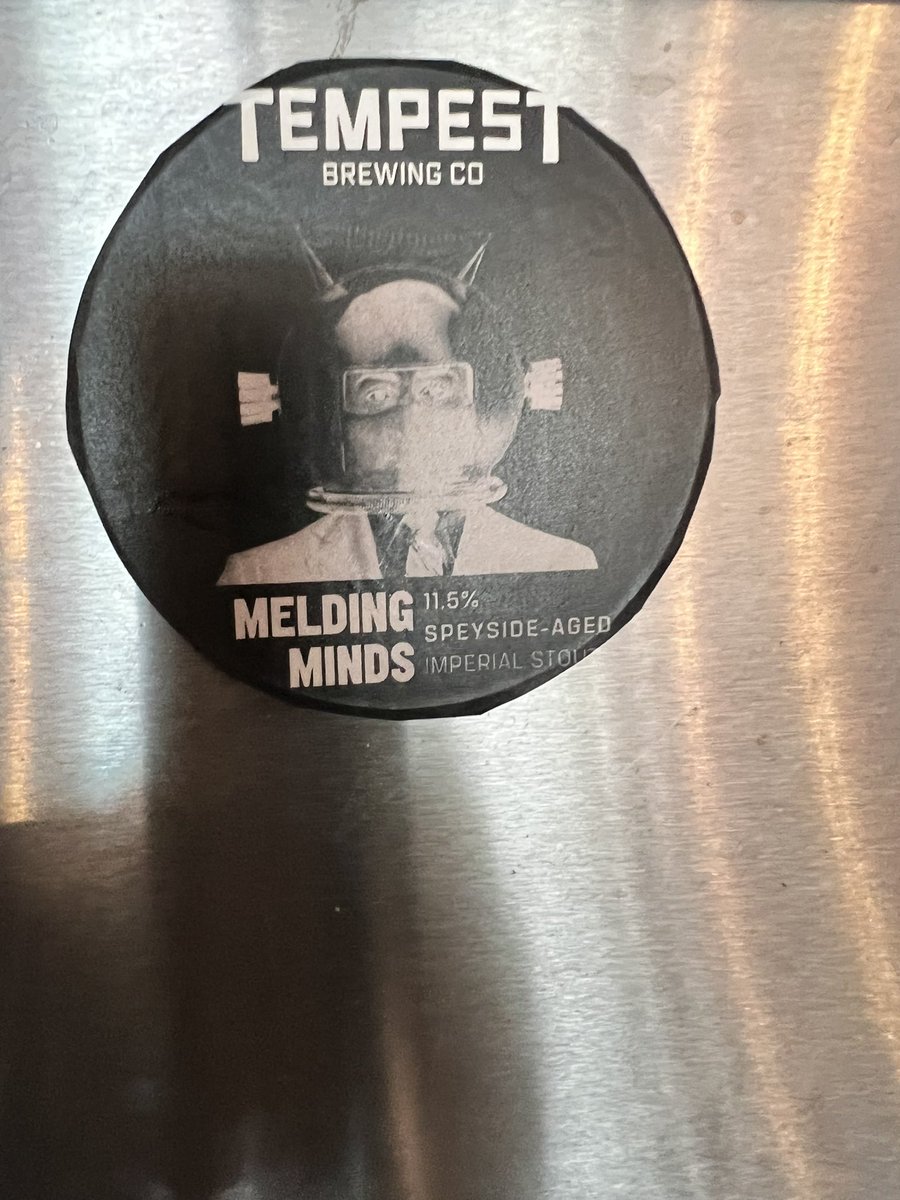 brewing (@thedogandrabbit) on Twitter photo Beer klaxon … <a href="/TempestBrewCo/">Tempest Brewing Co</a> Melding minds .. speyside Barrel aged imperial stout fresh on keg 🥰 Beer klaxon … <a href="/TempestBrewCo/">Tempest Brewing Co</a> Melding minds .. speyside Barrel aged imperial stout fresh on keg 🥰