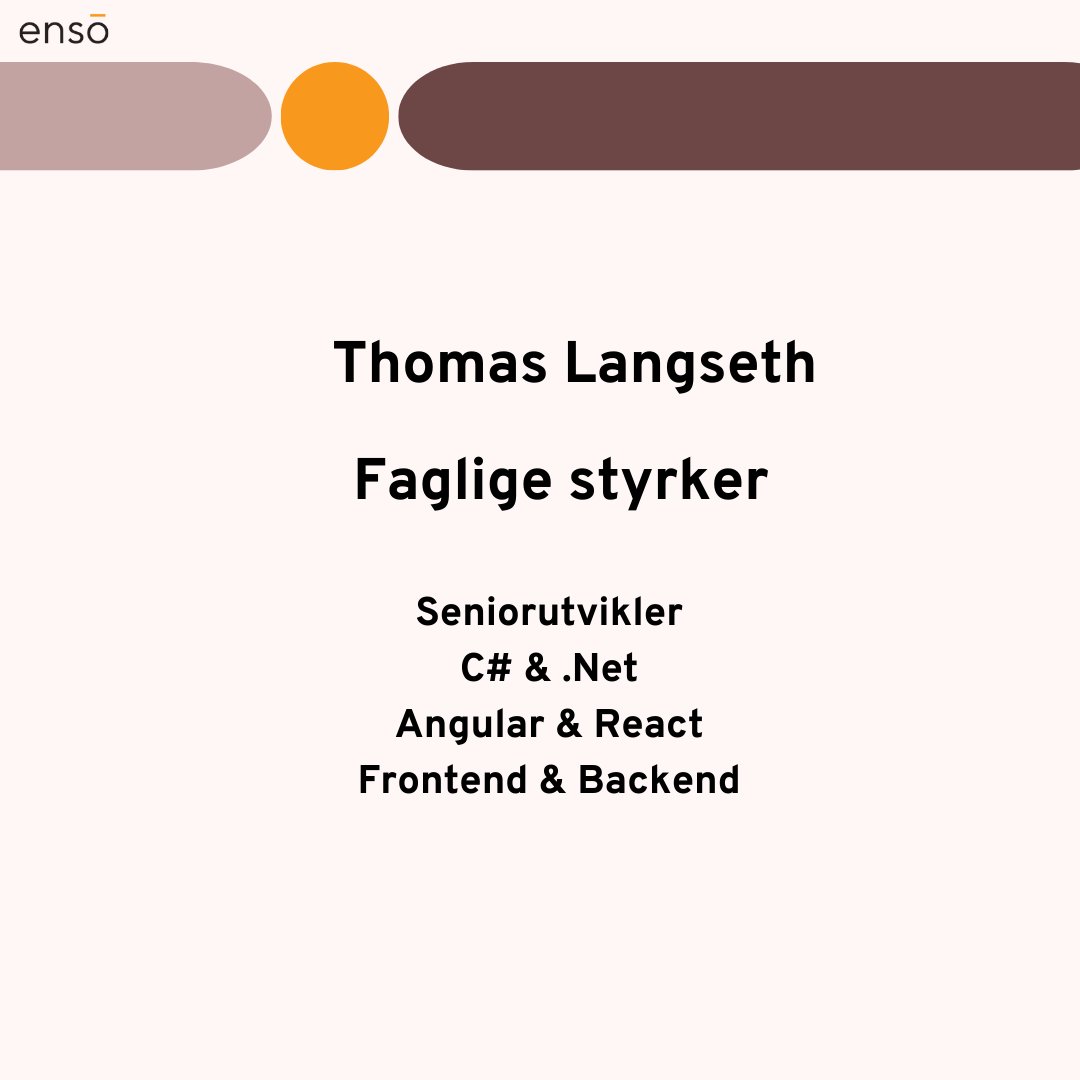 Konsulentselskapet Ensō  AS tweet media