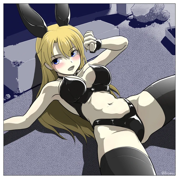 そういえばバニー絵はこれくらいだったような…