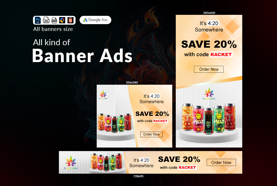 Are you need Free Banner Ads Designs:
Claim now: urlis.net/xfz2ggng

#banner #banners #bannerads #googleads #googleadwords #googledisplay #googledisplayads