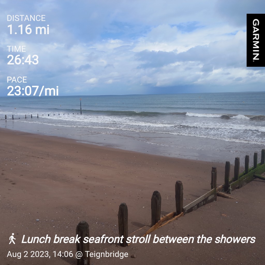 flapjackjenjen's tweet photo. #garmin #getoutside #activeDevon #lunchbreakstroll #fitover50 #takeabreak @activedevon https://t.co/85FIZV3mVr