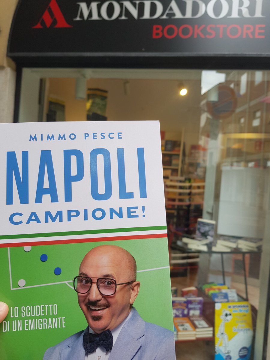 @mimmopesce1 finalmente è arrivato!Brava Modaderi! Nn vedevo l'ora di leggerlo #questoeilchelcio