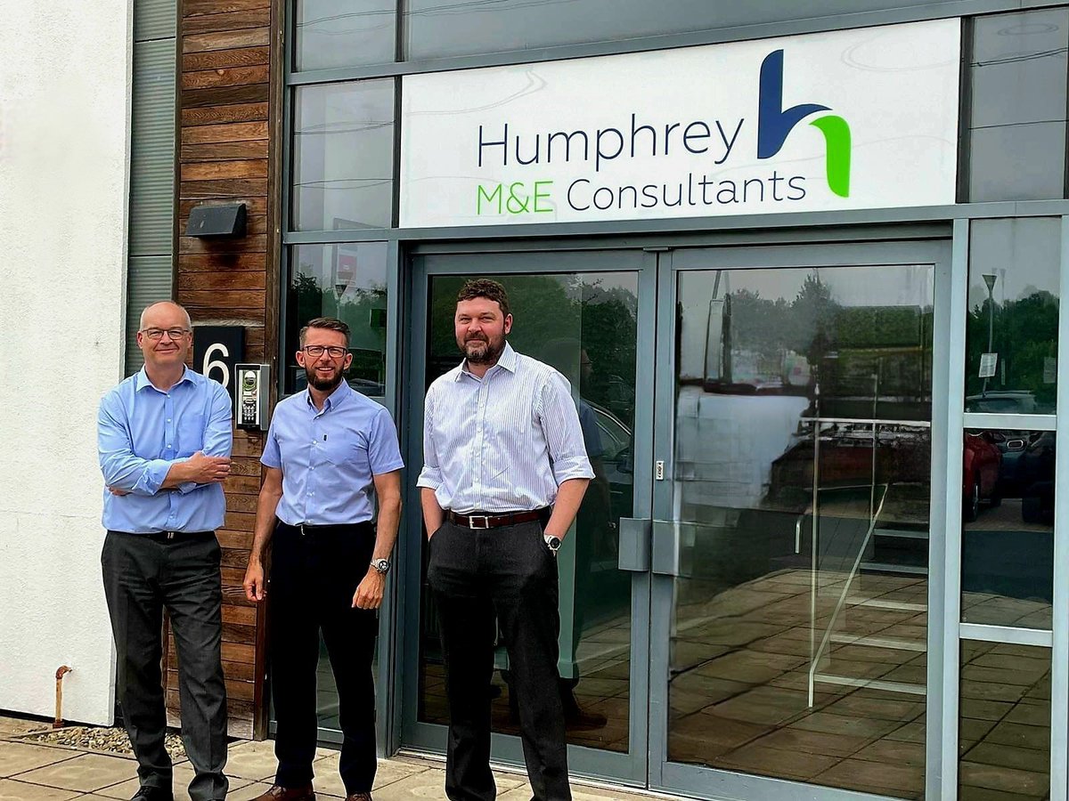 Welcome to our New Home in South Tyneside

Humphrey M&amp;E Consultants are pleased to advise that following our move in early April, we’re settling in nicely to the new premises in Boldon Business Park.

Feel free to pop in and view our new facilities – the kettle is always on!