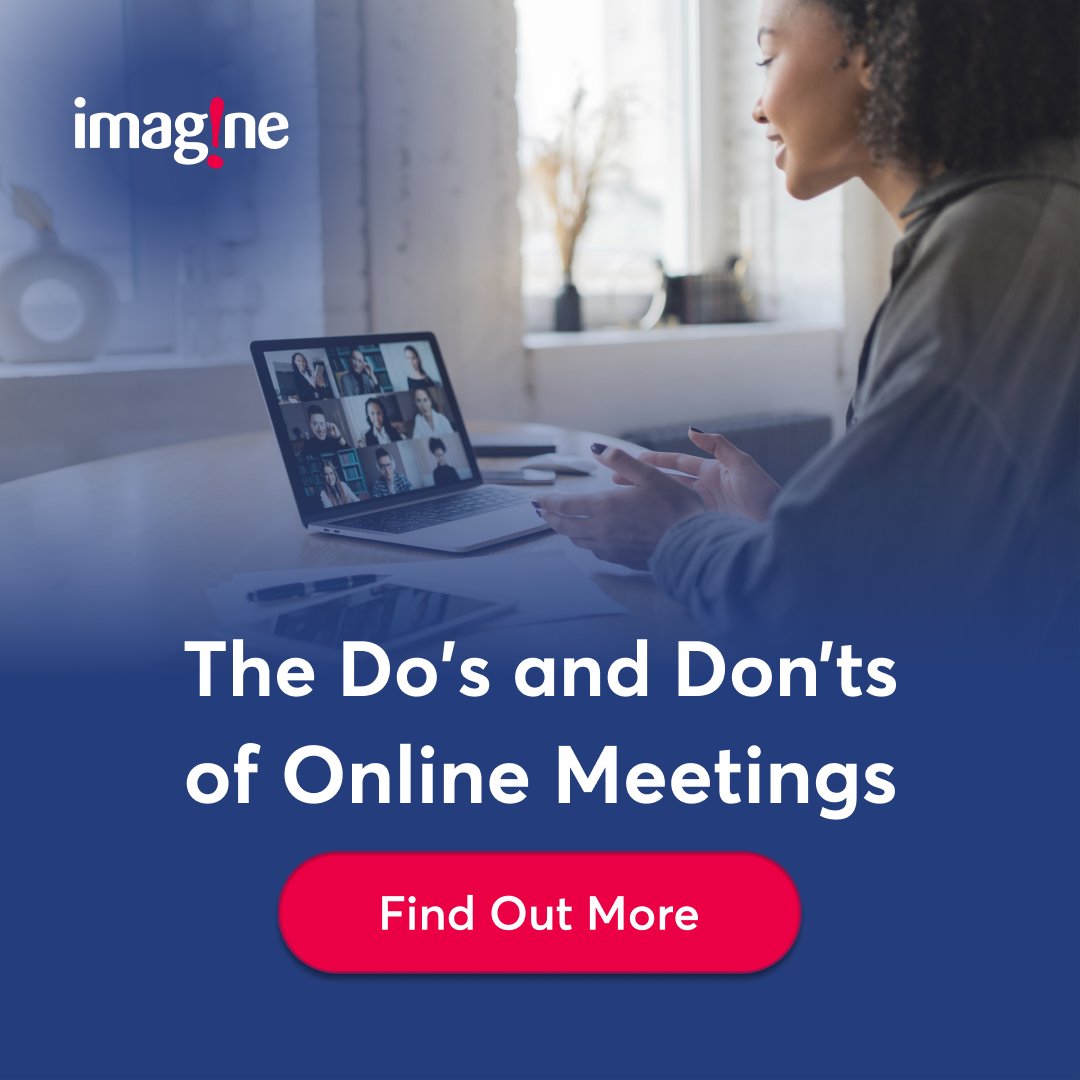 📚🚀 Ready to Elevate Your Virtual Meetings? Read This! 🌟💼

From setting a clear agenda to testing your tech setup, here’s some top tips to help nail your online meetings! 

imagine.ie/blog/the-dos-a…