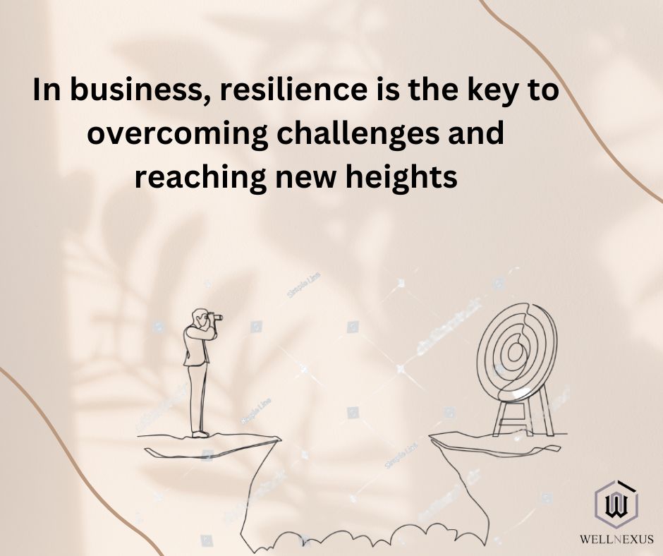 The Stepping Stone to Triumph in Business. Embrace Challenges as Opportunities and Soar to New Heights of Success. 🚀💼 #ResilienceInBusiness #TriumphOverChallenges #SoarToNewHeights #Wellnexus