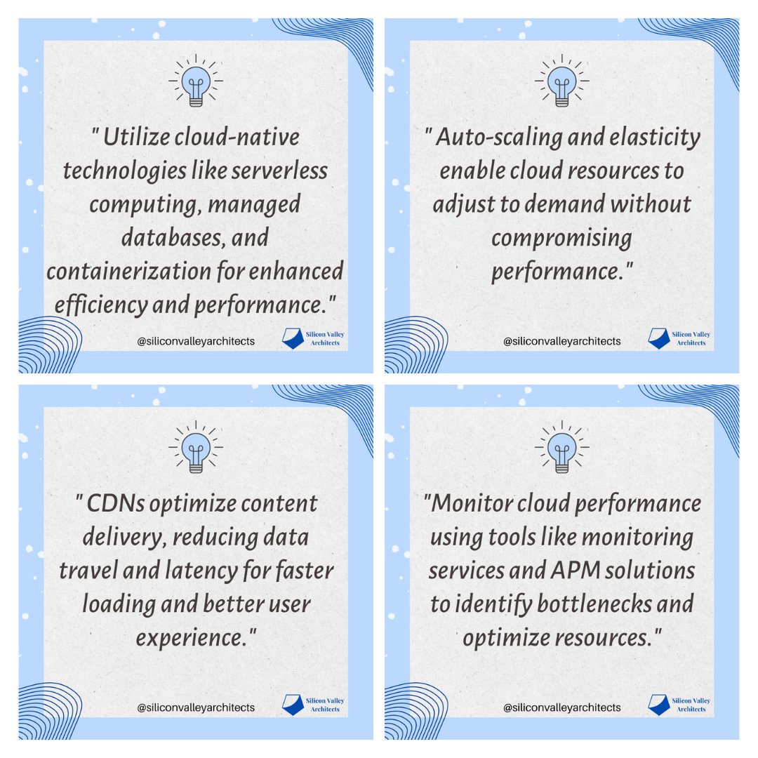 svarchitects's tweet image. Optimizing Cloud Performance for Superior Results
#cloudcomputing #cloudcomputingsystem #cloudcomputingservices #sva