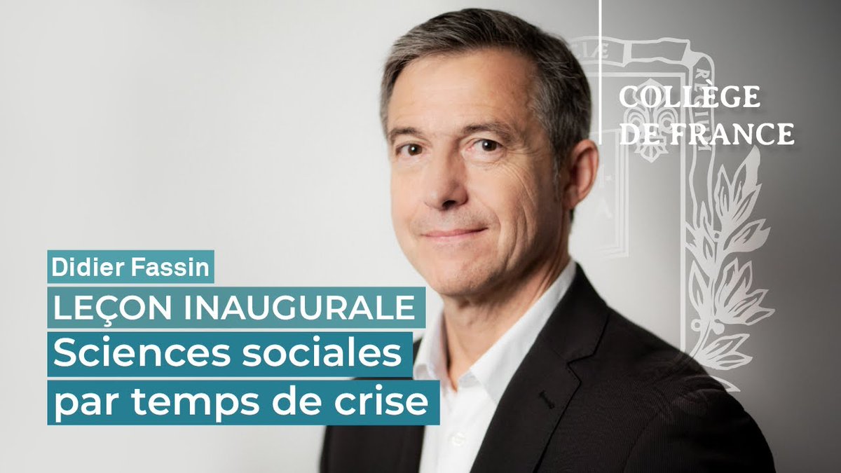 cdf1530's tweet photo. 🕘 Retour sur l'année du Collège de France !
"Sciences sociales par temps de crise"
🖥️ Retrouvez la leçon inaugurale du Pr Didier Fassin, titulaire de la chaire Questions morales et enjeux politiques dans les sociétés contemporaines.
👉 https://t.co/mFrlAVex1J https://t.co/acVASYe9kv