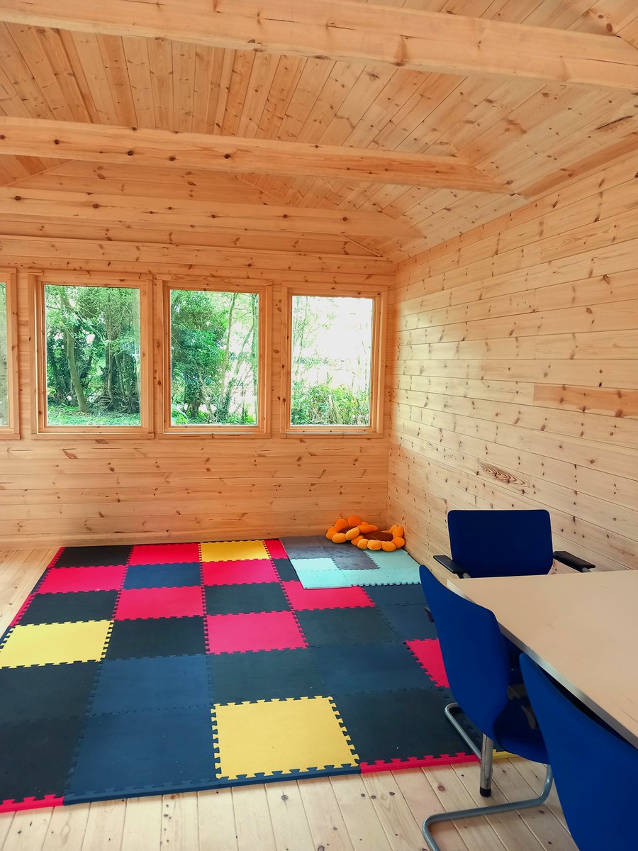 SPINNEY PROJECT UPDATE
We're delighted to announce that our Chief Exec. John Whittaker and President David Laing, officially opened the log cabin in our Spinney forest retreat yesterday.