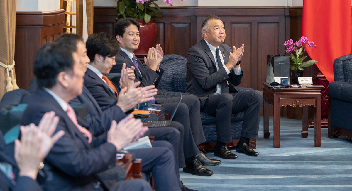 馬場伸幸衆議院議員と日本維新の会の皆様が、台湾訪問という実際の行動