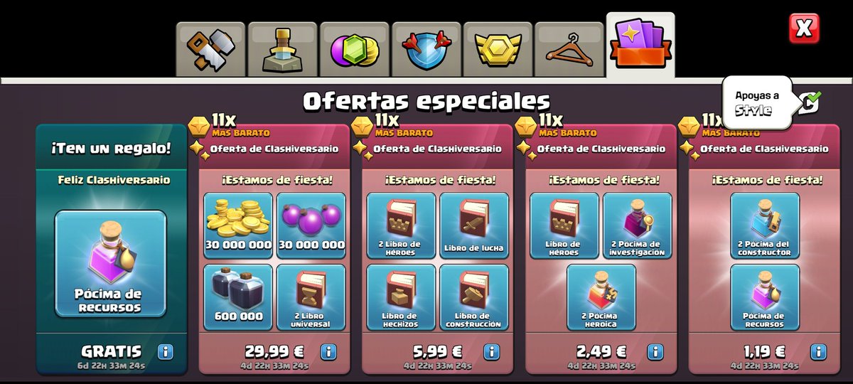 Style_coc's tweet image. La oferta de 5,99€ 🥵

#CodeStyle