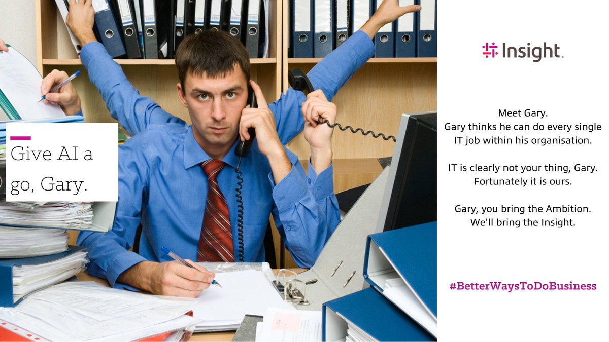 Are you struggling like Gary? Discover the benefits of AI for your organisation: boost efficiency, increase productivity, and deliver growth. 

You bring the Ambition. We'll bring the Insight.

ms.spr.ly/6011g0KB3

#BetterWaysToDoBusiness