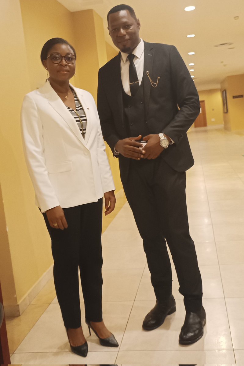 Mme <a href="/AurelieASZ/">Aurelie I. ADAM SOULE ZOUMAROU</a>, ministre de <a href="/numeriquebenin/">Ministère du Numérique et de la Digitalisation</a> et <a href="/BeaugasOrain/">Beaugas Orain</a>
de <a href="/ICTMediaCM/">ICT Media STRATEGIES</a> et <a href="/DigitalBusiness/">DIGITAL Business Africa</a>

Ce matin face aux journalistes africains : 

"En application de certaines dispositions réglementaires, nous avons décidé de signer un arrêté ministériel sur les fournisseurs de